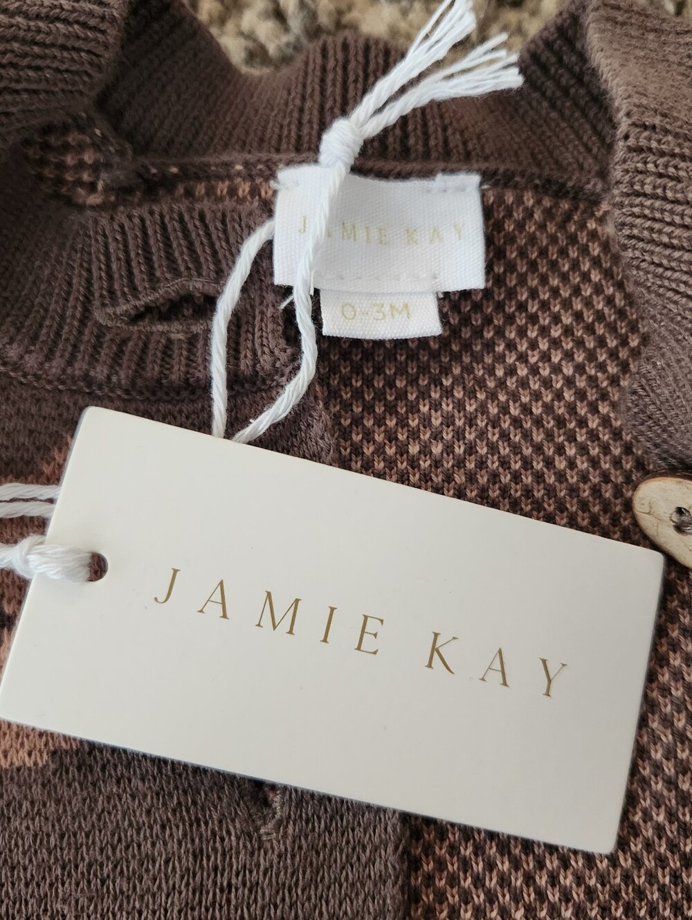 NWT Jamie Kay Marlow Knit Bear Onepiece - Picture 4 of 5